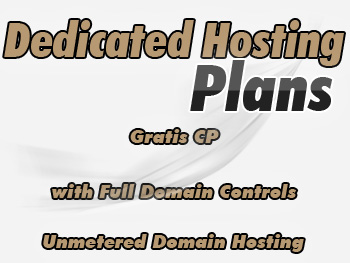 Affordably priced dedicated web hosting provider